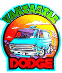 dodge van vantastic vintage t-shirt iron-on